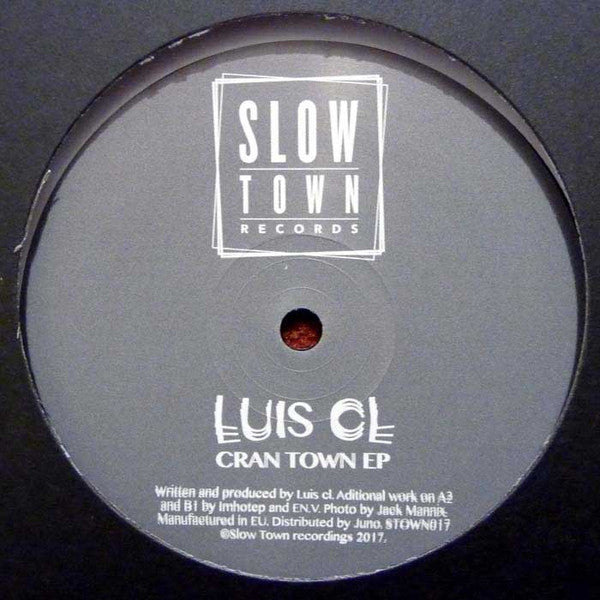 Luis CL : Cran Town EP (12", EP)