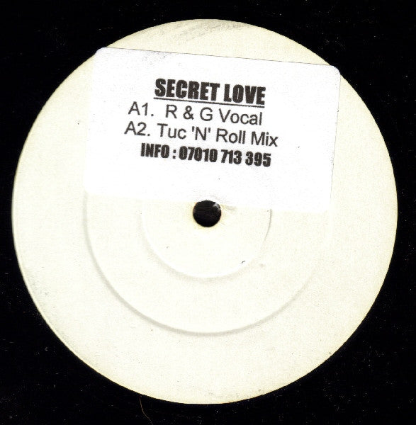 Denzie : Secret Love (12", TP, W/Lbl)