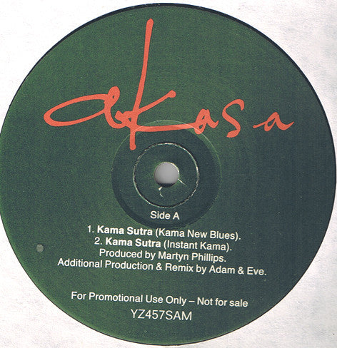 Akasa : Kama Sutra (12", Promo)