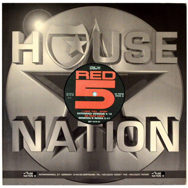 Red 5 : I Love You...Stop! (12", Com)
