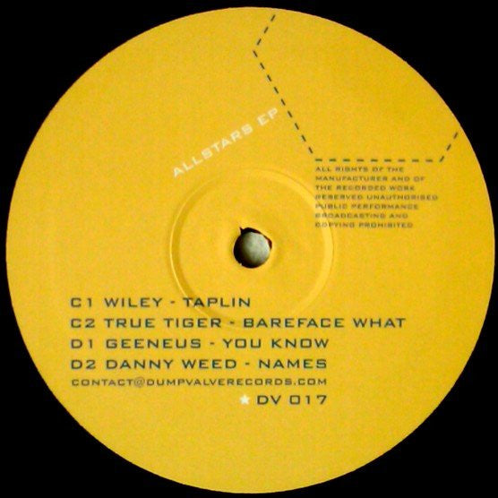 Various : Dump Valve Allstars EP (2x12", EP, Comp)