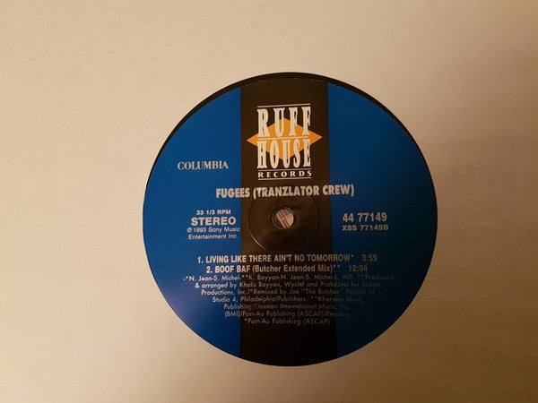 Fugees : Boof Baf (12", Maxi)