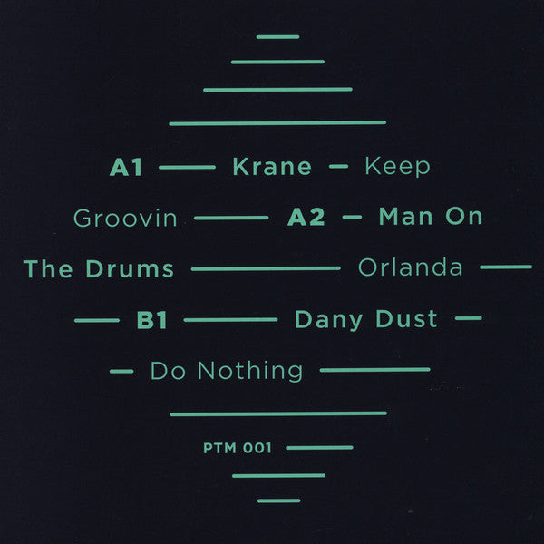 Krane, Man On The Drums, Danny Dust : Ptm 001 (12", EP, Comp)