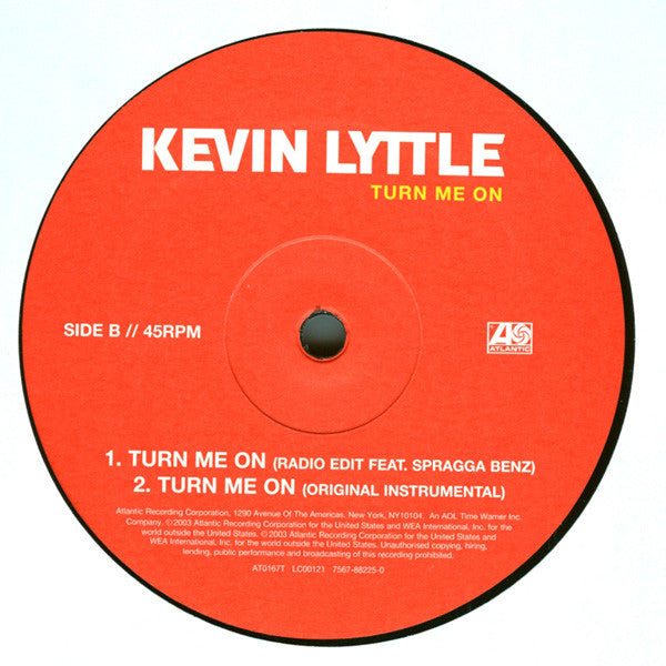 Kevin Lyttle : Turn Me On (12", Maxi)