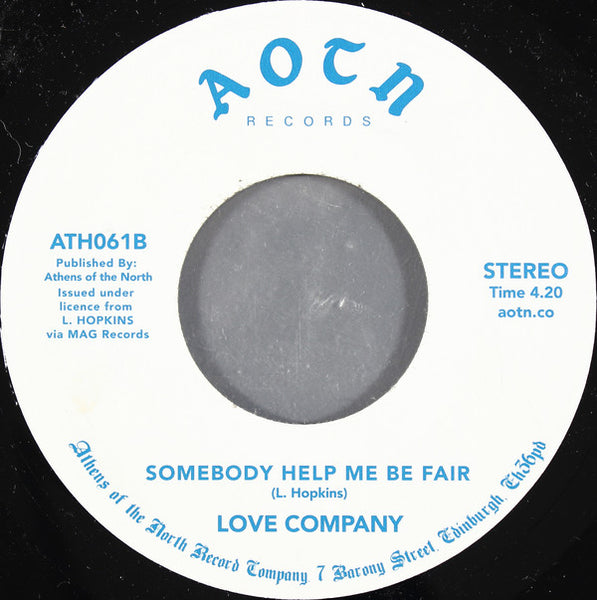 Love Company (2) : Love Tempo (7", RE)