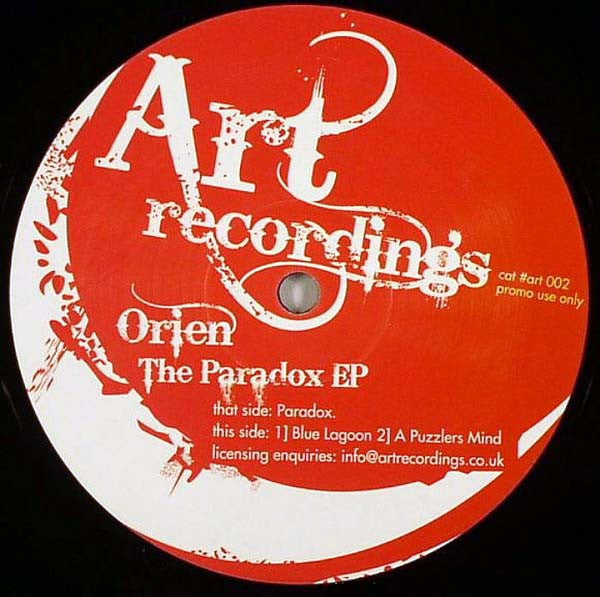 Orien : The Paradox EP (12", EP)