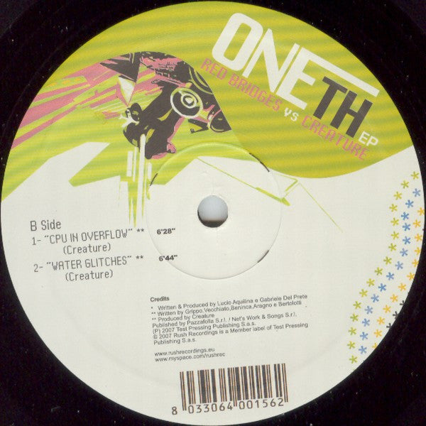 Red Bridges vs. Creature (6) : Oneth EP (12", EP)