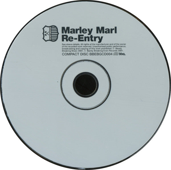 Marley Marl : Re-Entry (CD, Album, Gat)