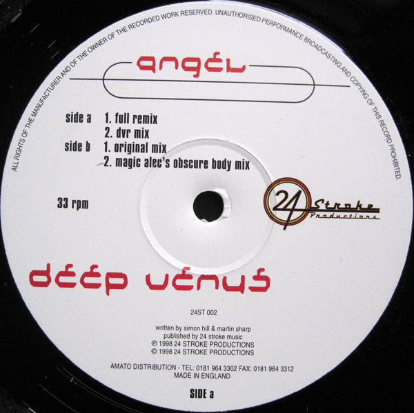 Angel (71) : Deep Venus (12")