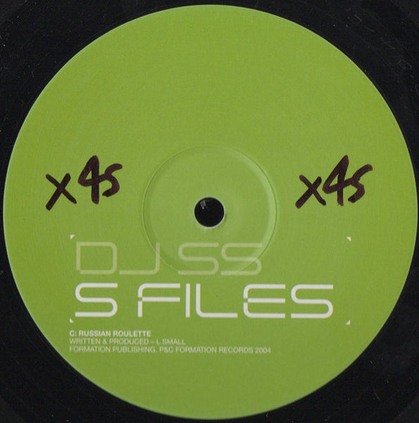 DJ SS : S Files (3x12")