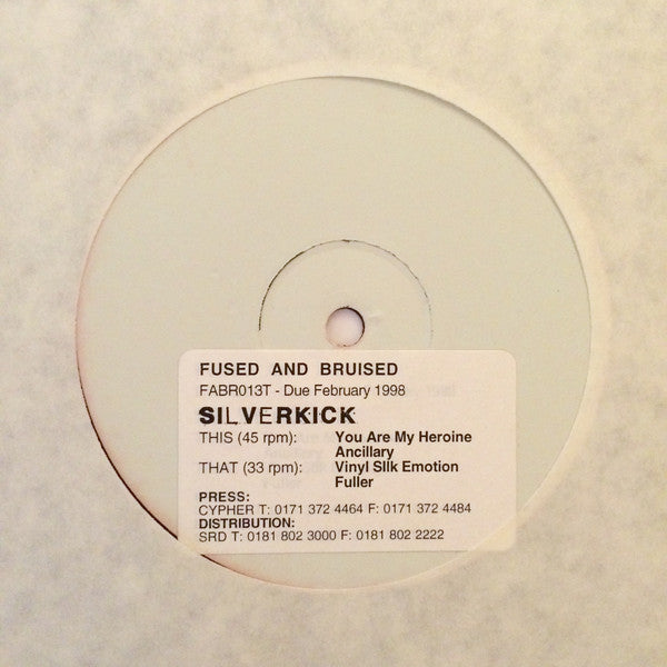 Silverkick : Vinyl Silk Emotion EP (12", Promo, W/Lbl)