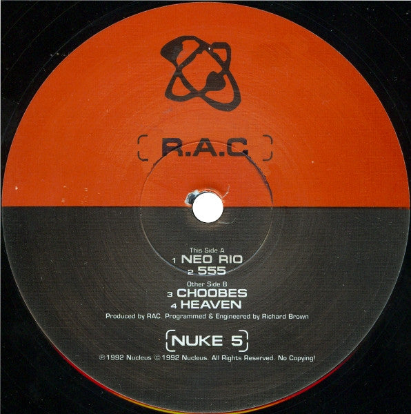 RAC : Neo Rio (12")