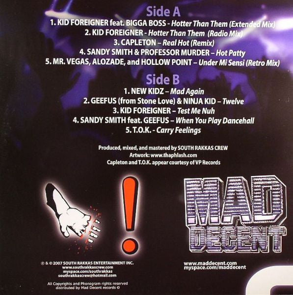 South Rakkas Crew : South Rakkas Mix Up (LP)