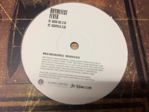 Rhymefest : Fever (12", Promo)