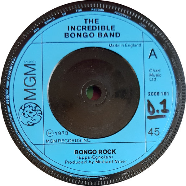 The Incredible Bongo Band : Bongo Rock (7", Inj)