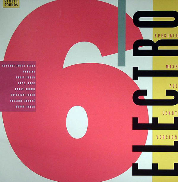 Various : Street Sounds Electro 6 (LP, Comp, Mixed, Unofficial, W/Lbl)