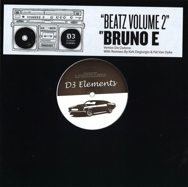 Bruno E : Beatz Volume 2 (10")