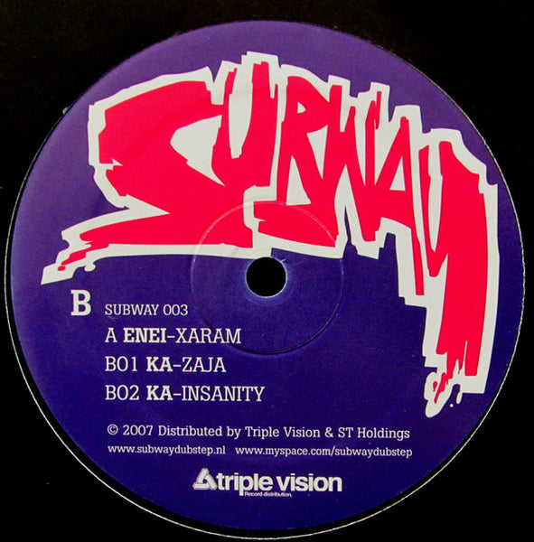 Enei / Ka (6) : Xaram / Zaja / Insanity (12")
