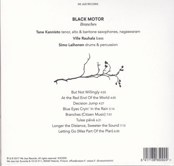 Black Motor : Branches (CD, Album)