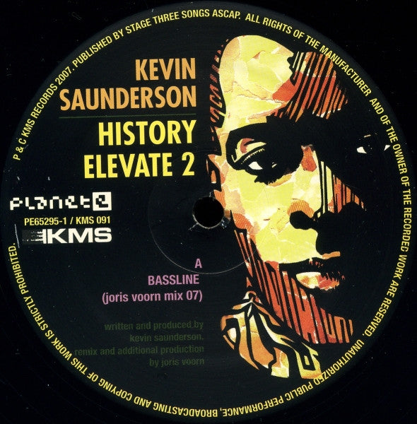 Kevin Saunderson : History Elevate 2 (12")