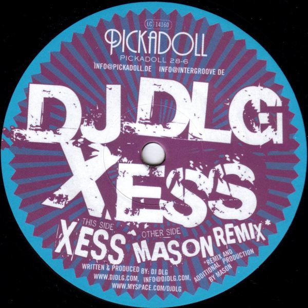DJ DLG : Xess (12")