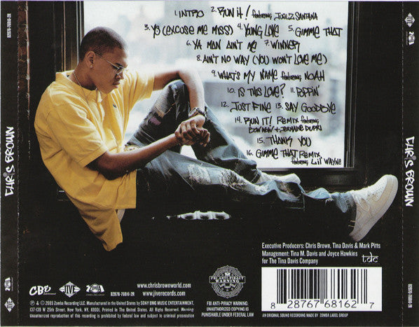 Chris Brown (4) : Chris Brown (CD, Album)