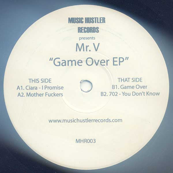 Virgo (8) : Game Over EP (12", Promo, Unofficial)