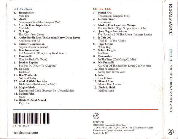 Various : The Sound Of Renaissance, Vol. 4: Ibiza (2xCD, Comp, Mixed)