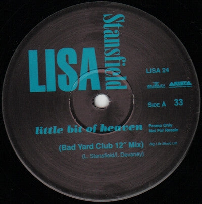 Lisa Stansfield : Little Bit Of Heaven (2x12", Promo)