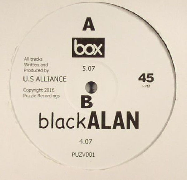 US Alliance : Box / Black Alan (12", Single)