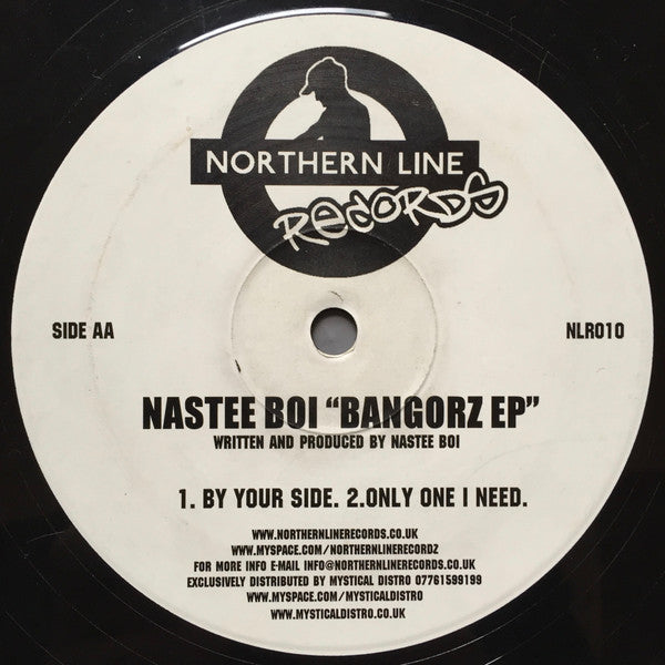 Nastee Boi : Bangorz EP (12", EP)