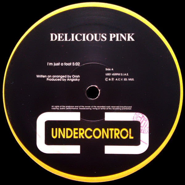 Delicious Pink : I'm Just A Fool (12")