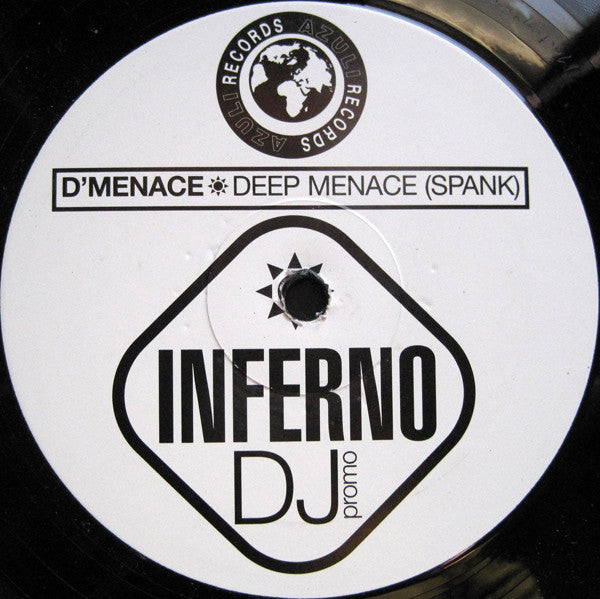 D'Menace : Deep Menace (Spank) (12", Promo)