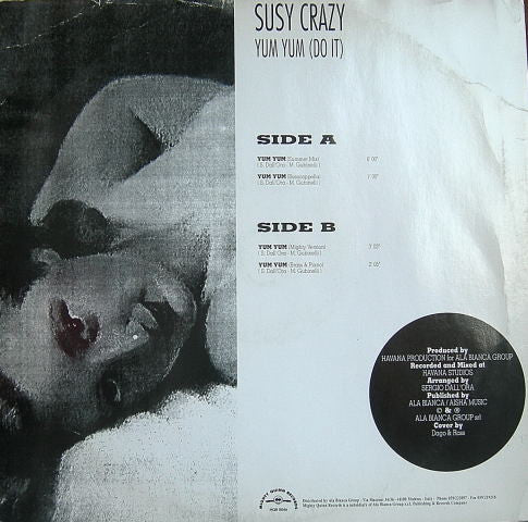 Susy Crazy : Yum Yum (12")