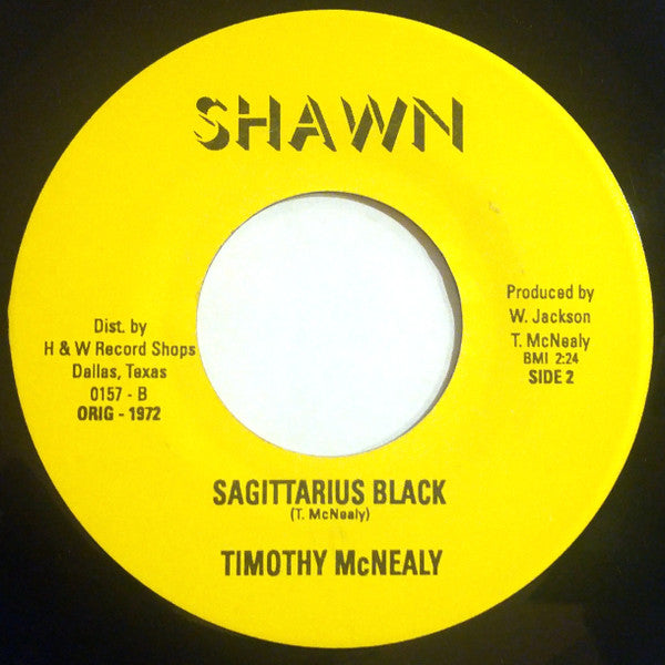 Timothy McNealy : Funky Movement No.2 / Sagittarius Black (7", Single, RE)