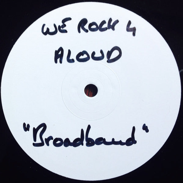 Aloud : Broadband (12", Promo, W/Lbl)