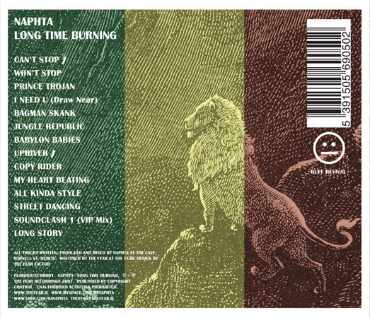Naphta : Long Time Burning (CD, Album)