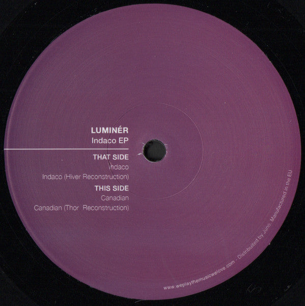Luminér : Indaco EP (12", EP)