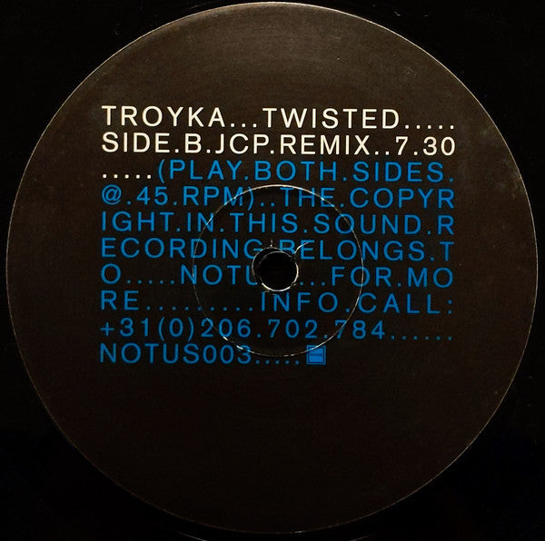 Troyka : Twisted (12")