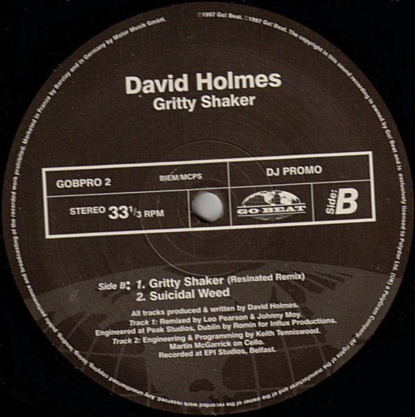 David Holmes : Gritty Shaker (12", Promo)