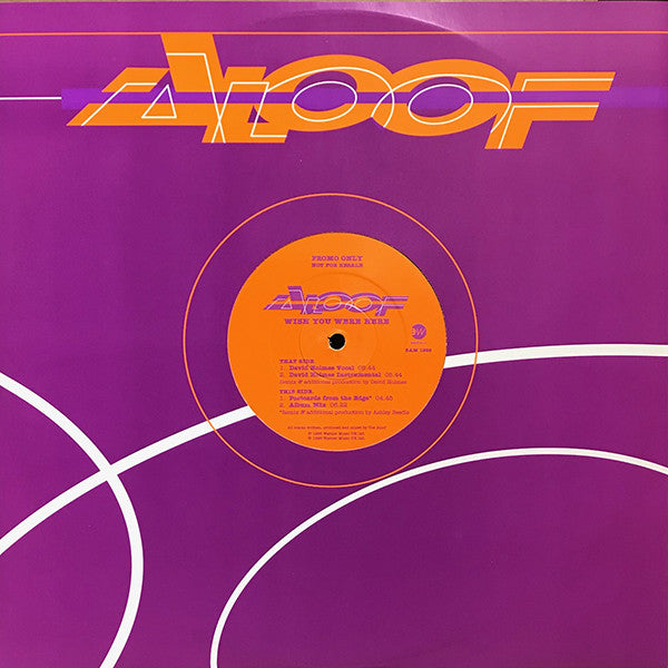 The Aloof : Wish You Were Here... (12", Promo)