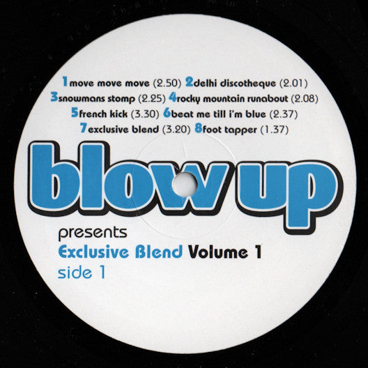 Various : Blow Up Presents Exclusive Blend Volume 1 (LP, Comp)