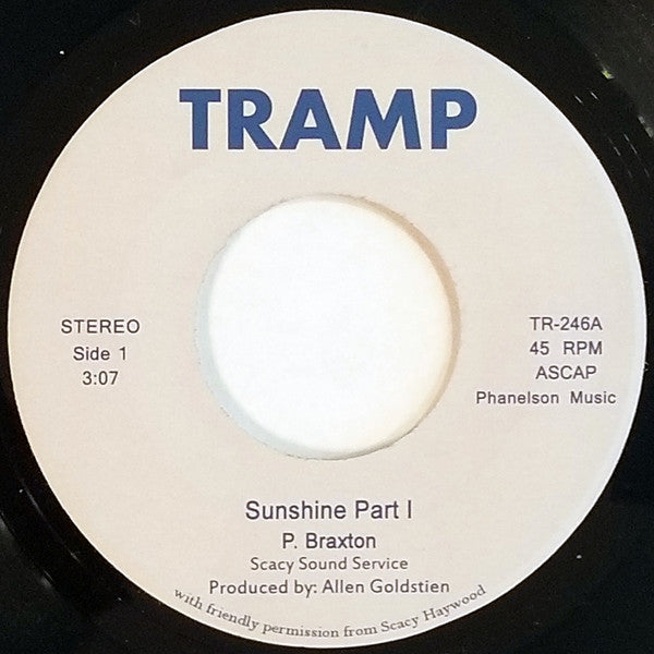 Scacy & The Sound Service : Sunshine (7", Single, RE)