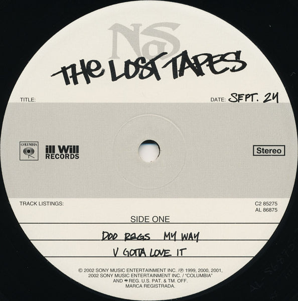 Nas : The Lost Tapes (2xLP, Album, Comp)