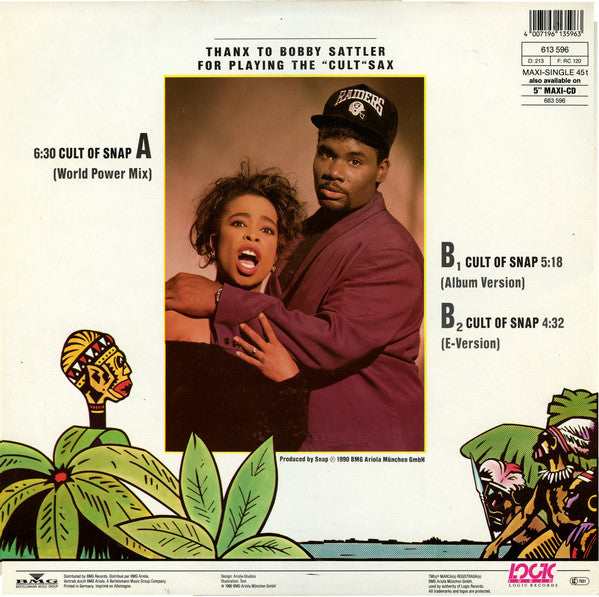 Snap! : Cult Of Snap (World Power Mix) (12", Maxi)