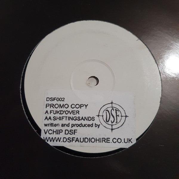 VChip* : Fukd' Over / Shifting Sands (12", Promo, W/Lbl, Sti)