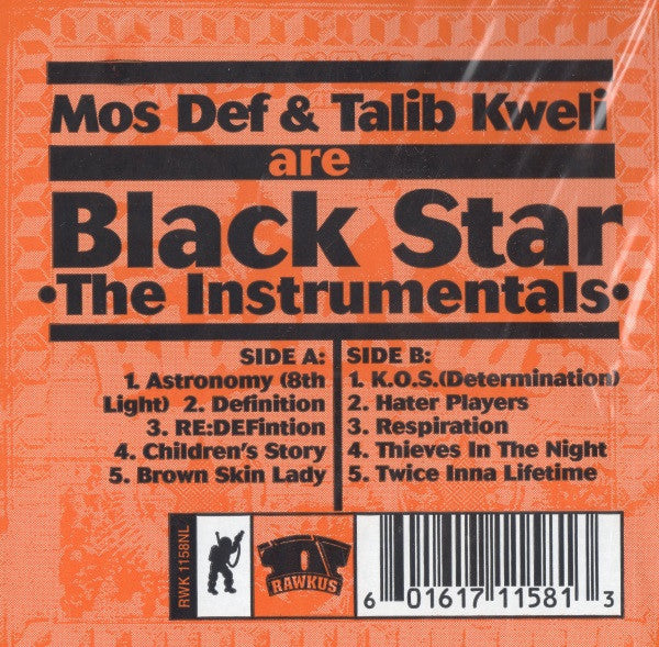 Black Star : The Instrumentals (LP, Album)