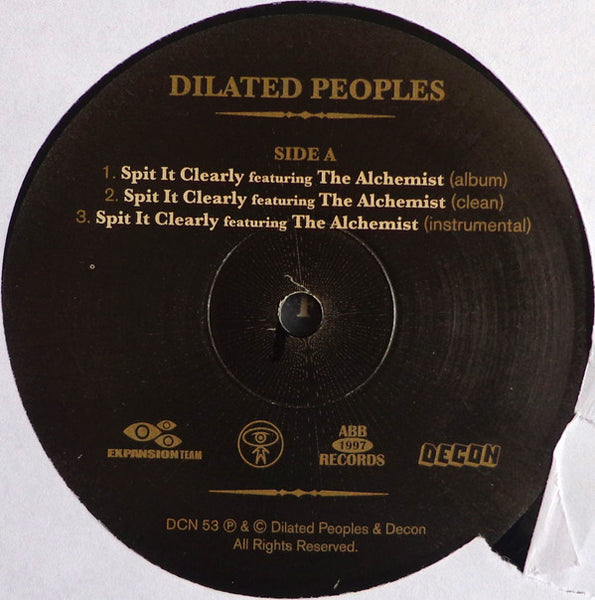 Dilated Peoples : Spit It Clearly / The Release Party (12", Single)