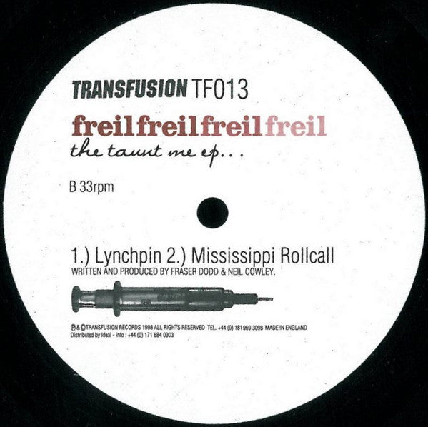 Freil : The Taunt Me EP (12")