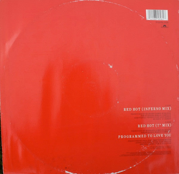 Princess : Red Hot! (Inferno Mix) (12", Single)